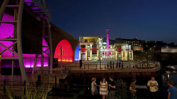 Toffee Factory verlicht met LED-lampen