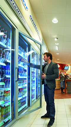Betere productpresentatie in de winkel met Philips verlichting voor koelvitrines