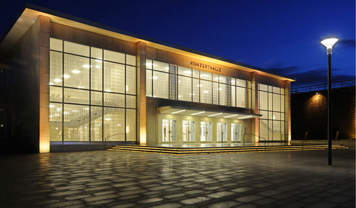Concertzaal van Bad Salfluzen