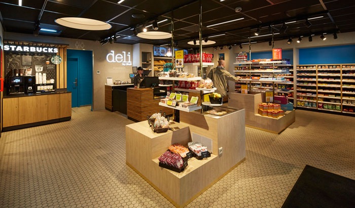 Shell convenience store