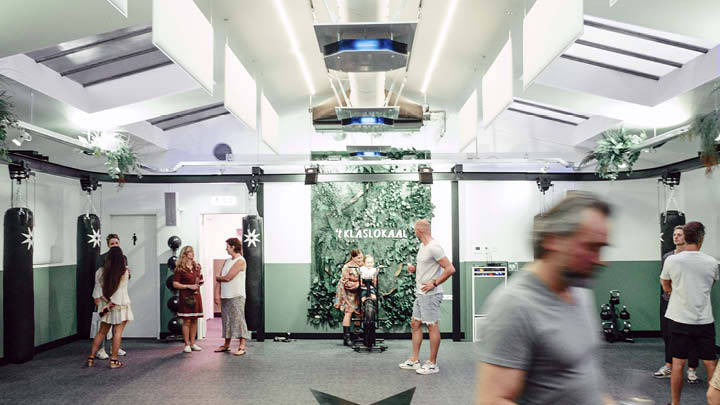 Eerste sportschool met desinfecterend UV-C-licht