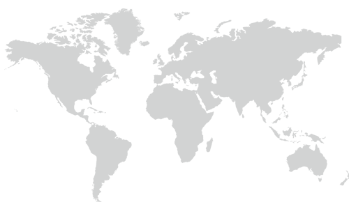 Blik op de wereldkaart
