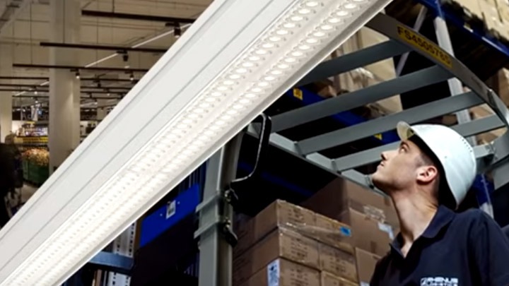 Deze lijnverlichting is ontworpen voor retail en industrie