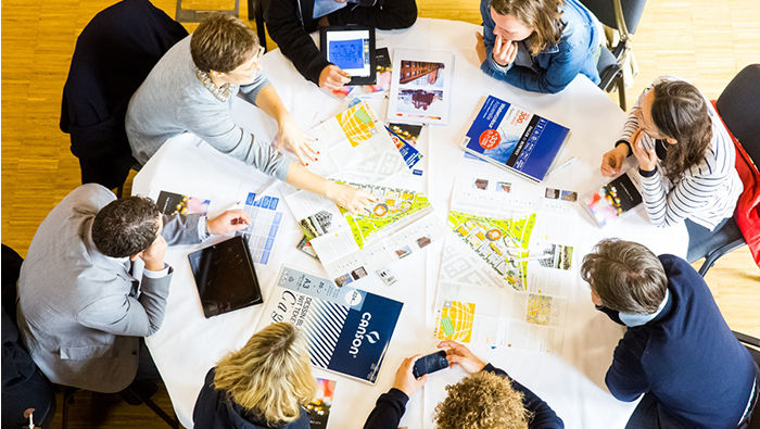 Livable City-workshop in Kopenhagen, georganiseerd door Philips