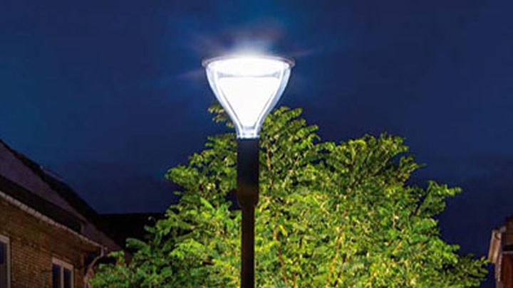 LED-straatverlichting levert licht van hoge kwaliteit
