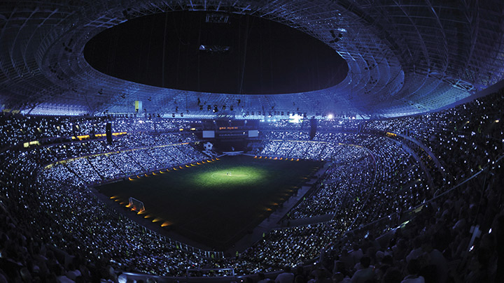 ArenaVision: maak externe evenementcontrollers voor stadionverlichting mogelijk
