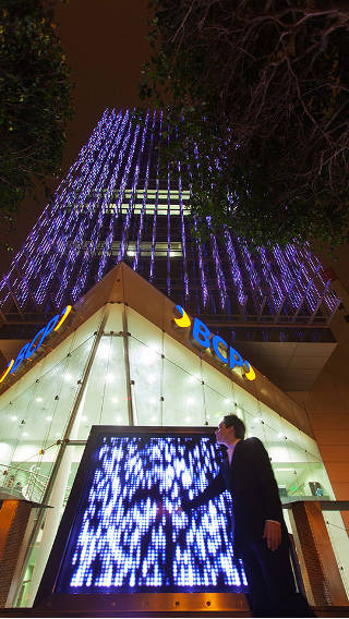 Het BCP-gebouw, verlicht door Philips Lighting
