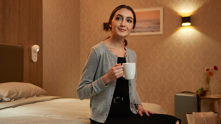 Hotelverlichting: RoomFlex van Philips Lighting kan de verlichting afstemmen op de keycards van gasten en schoonmakers