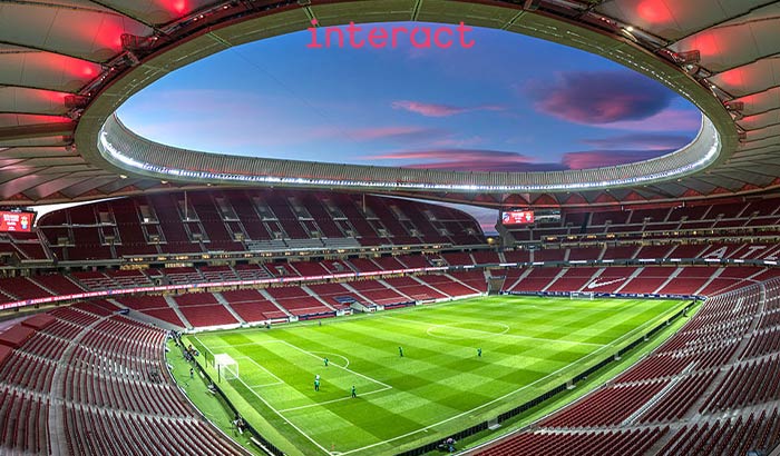 Uitzicht op het Wanda Metropolitano-stadion