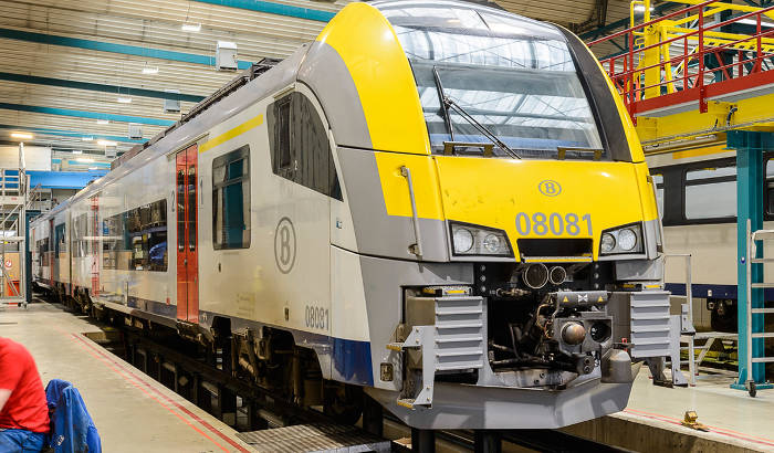 Tractiewerkplaats NMBS te Charleroi