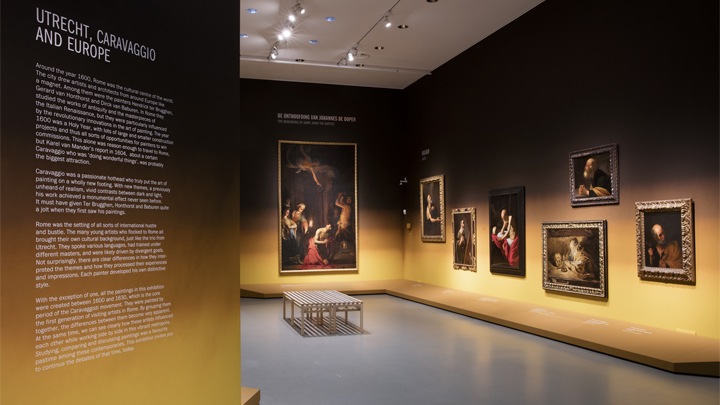Museumzaal Centraal Museum, Caravaggio en zijn navolgers