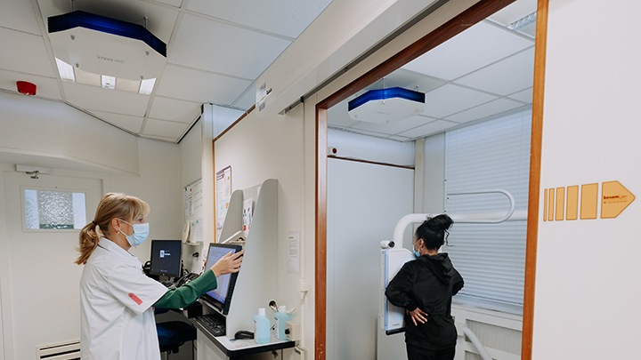 Verlichten van een plein met buitenverlichting van Philips