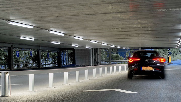Parkeergarages High Tech Campus Philips Circular Lighting