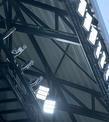 voetbal in stadion STVV