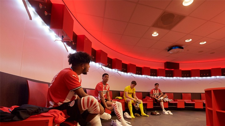 PSV kleedkamer