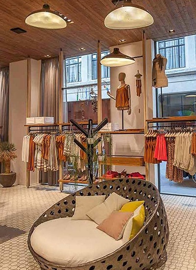 Winkelverlichting in een kledingwinkel met LED verlichting |Philips Lighting blog