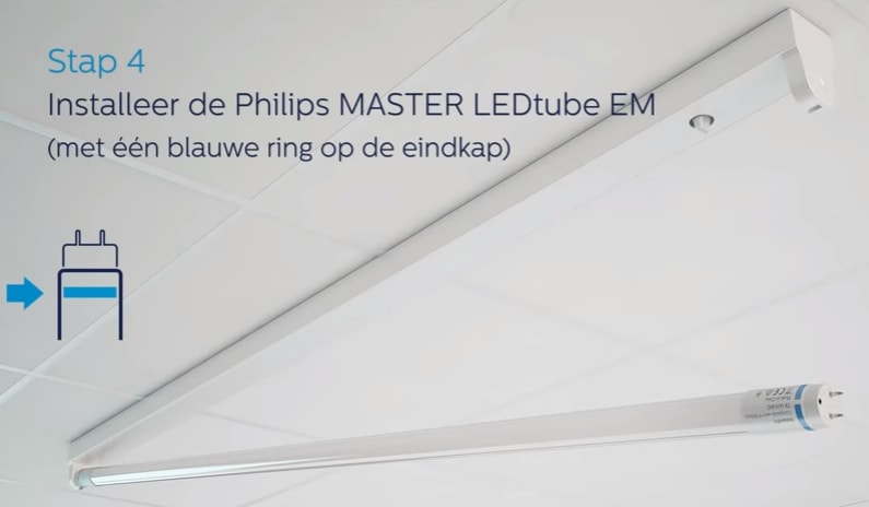 MASTER LEDtube (EM) TL verlichting vervangen door LED TL verlichting