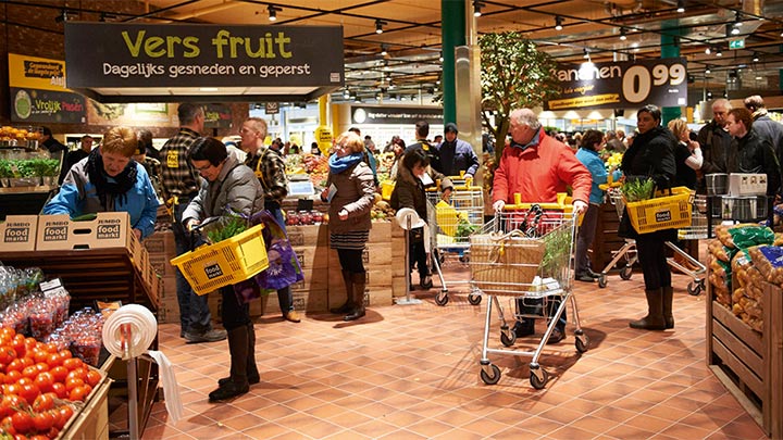 Jumbo supermarkten