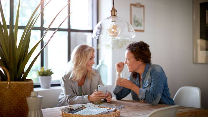 Creëer de juiste sfeer met Philips LED-lampen