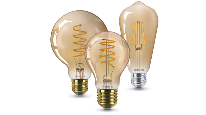 Productassortiment Philips Vintage LED-lampen