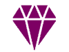 Pictogram van een diamant