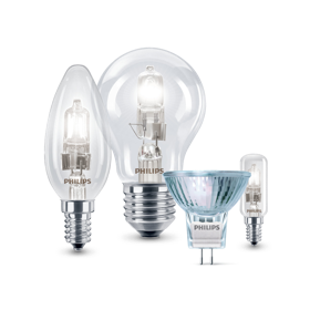 Productassortiment Philips halogeenlampen