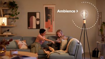 Moderne decoratieve Philips LED lamp die de woonkamer verlicht