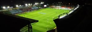 Rugbyspelers beschermen met UV-C-desinfectieverlichting