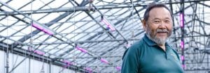 Aan kop met LED-verlichting